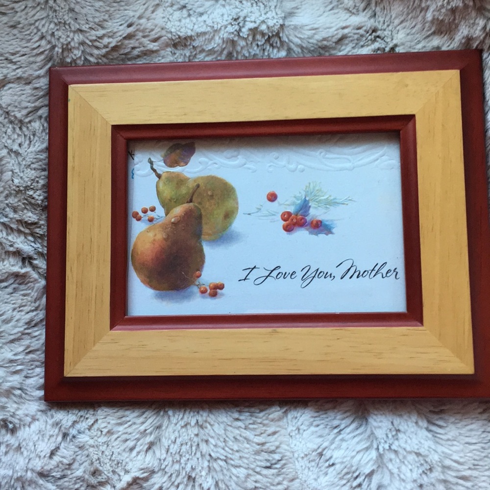 Wooden picture frame